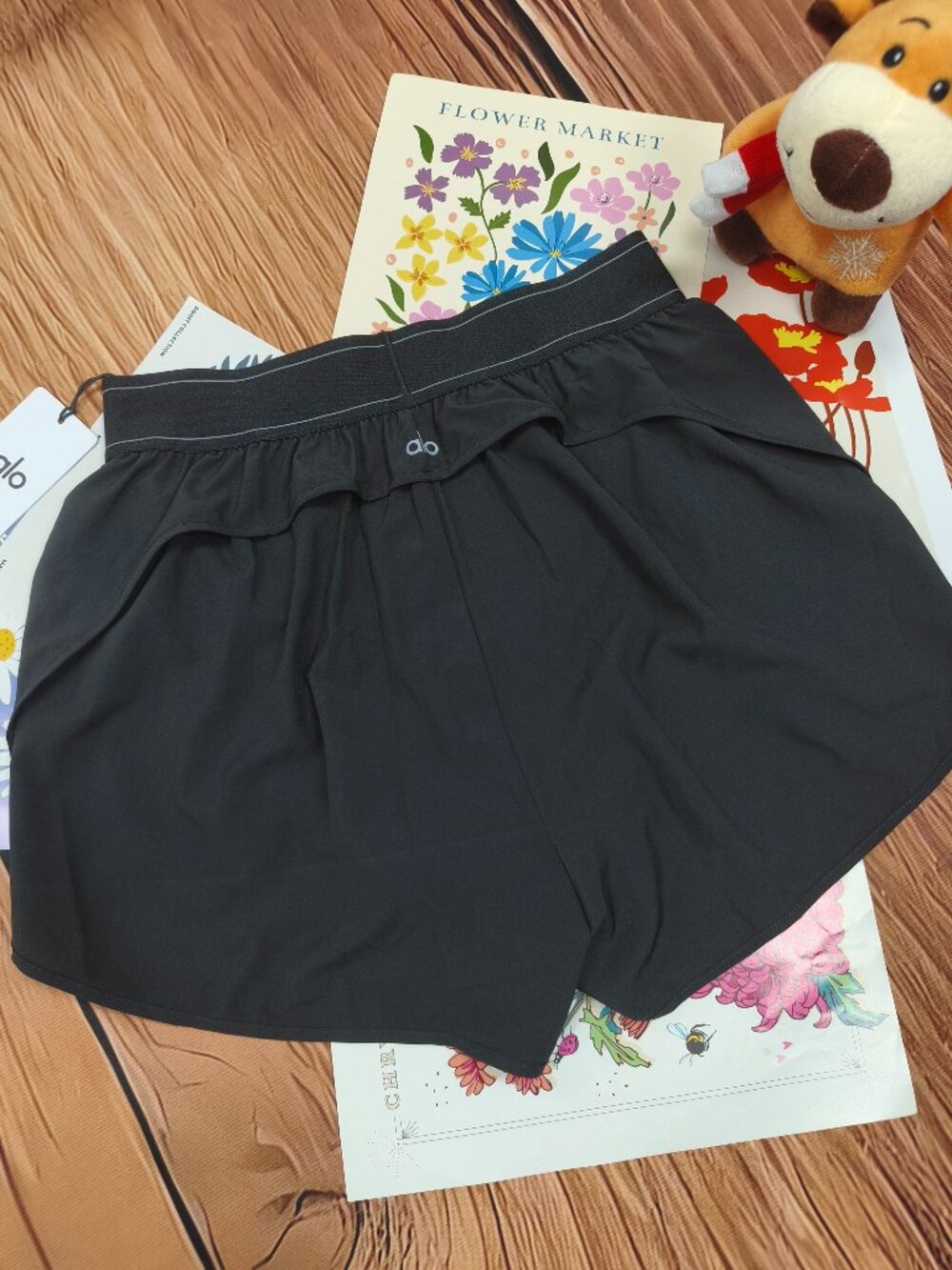 Alo Yoga  Match Point Black Shorts - Elevated Athleisure Look💕🏸 - Picture 3 of 7